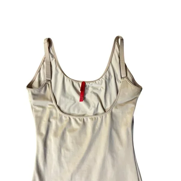 Spanx Shaper Dress Body Suit Womens L Used Nude 04112700 - Picture 14 of 16